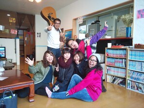 Interior entrance - Little Asia – Hostel (Naha)