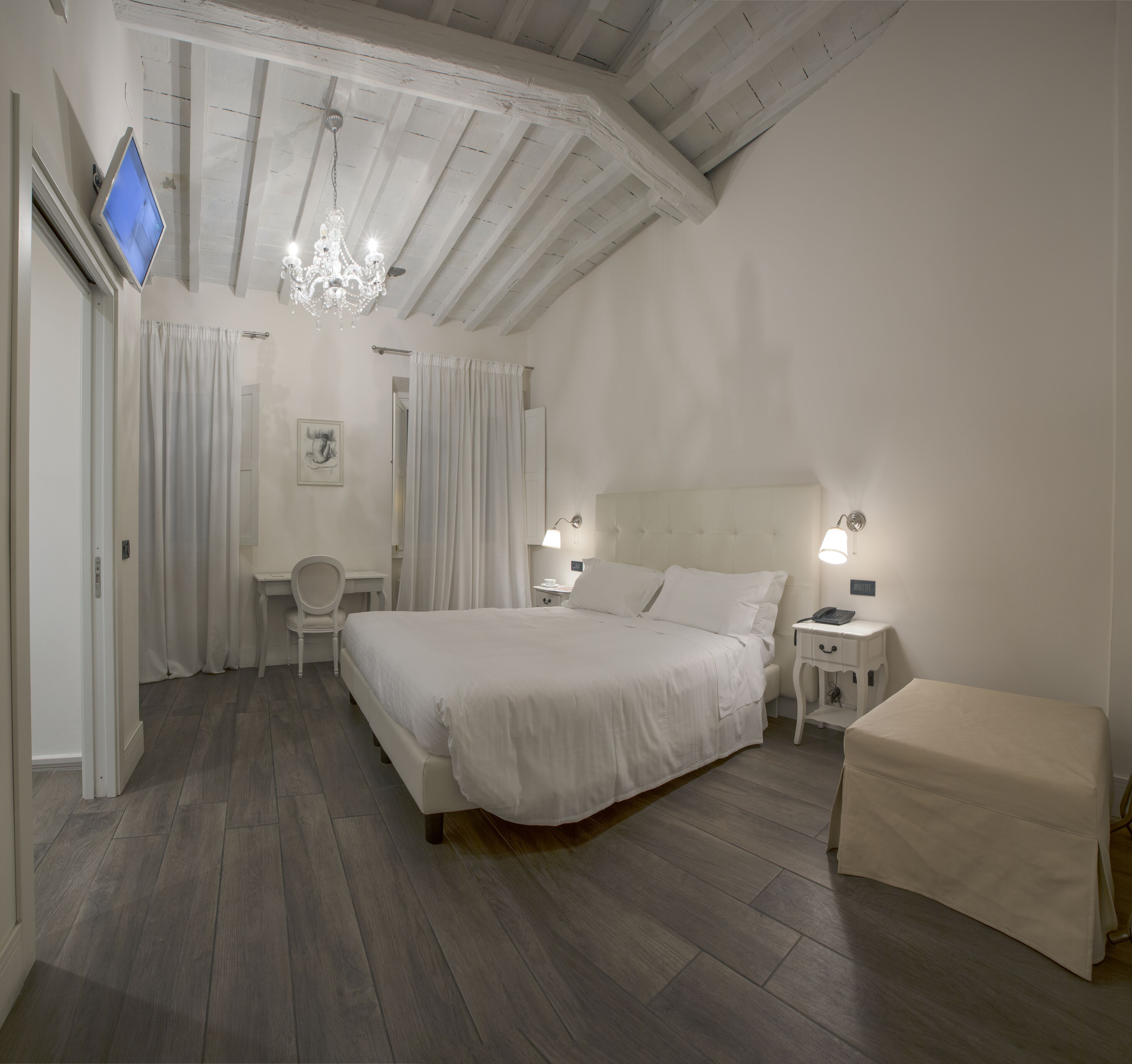 Habitación triple | Sábanas de algodón egipcio y ropa de cama de alta calidad