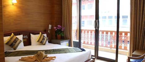 Exclusive Deluxe Room with Balcony | Camas supletorias, wifi gratis, accesible en silla de ruedas