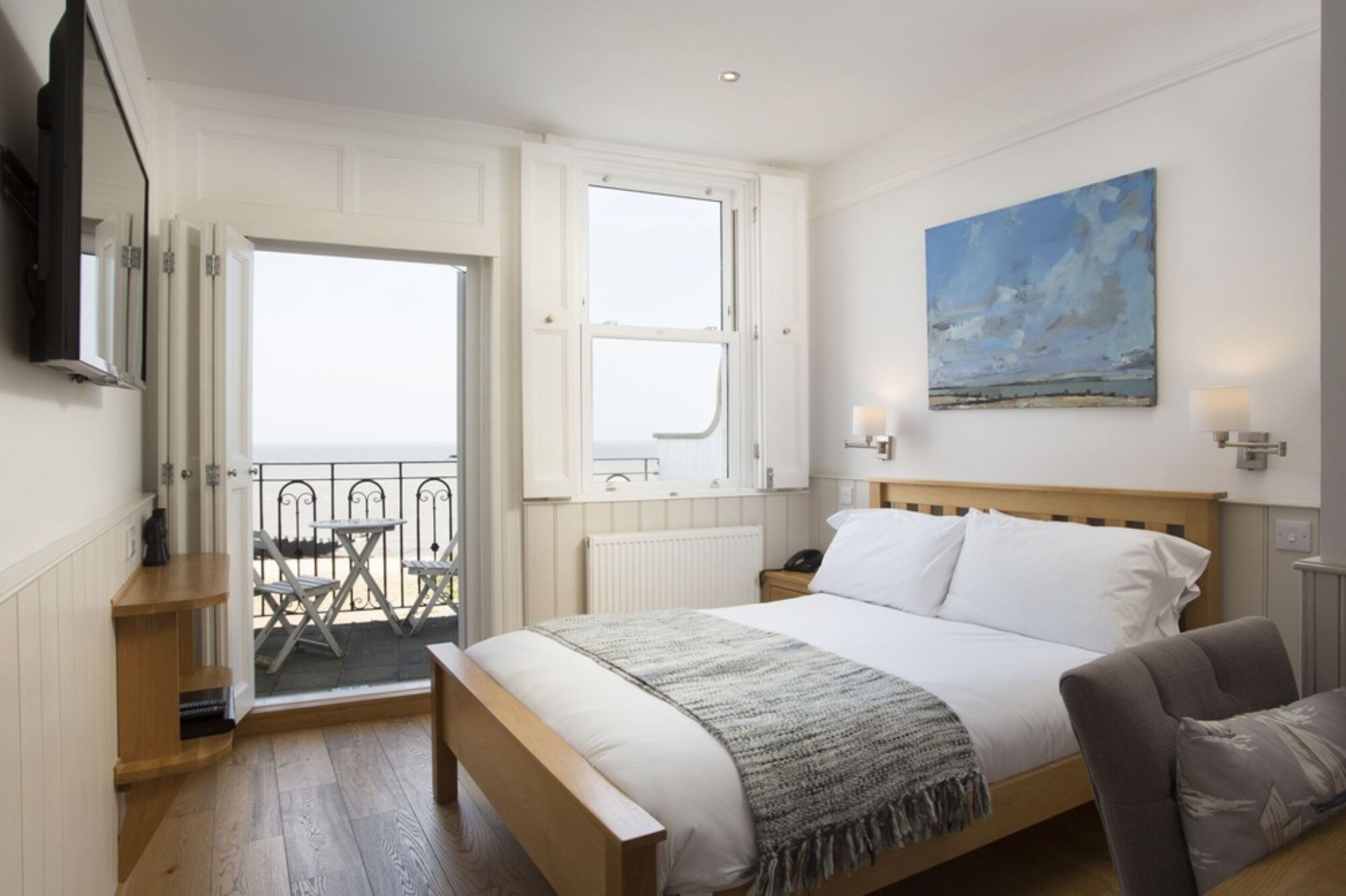 deluxe double room, 1 double bed, balcony, sea view | desk, iron/ironing board, free wifi