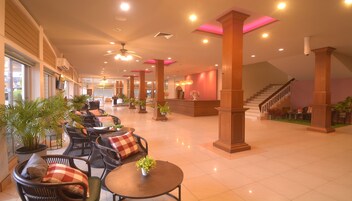 Zona de estar del vestíbulo