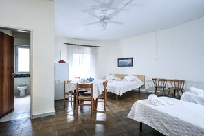 In-room safe, iron/ironing board, cots/infant beds, free WiFi