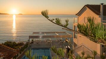 Udsigt fra overnatningsstedet