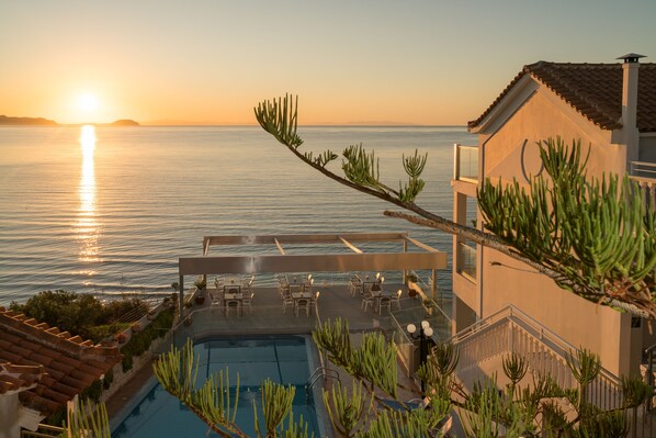 Utsikt fra overnattingsstedet