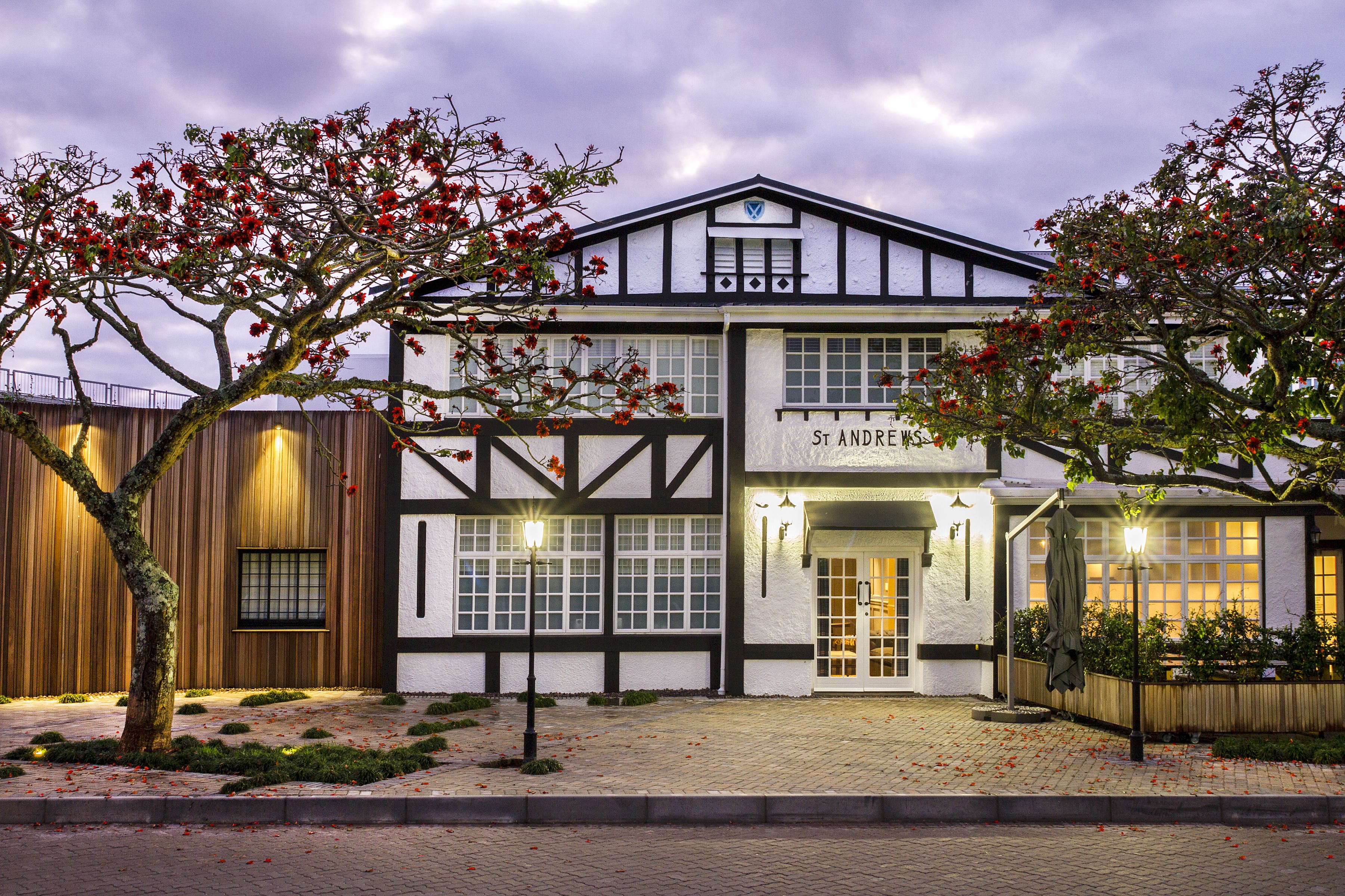 Blick von der Unterkunft