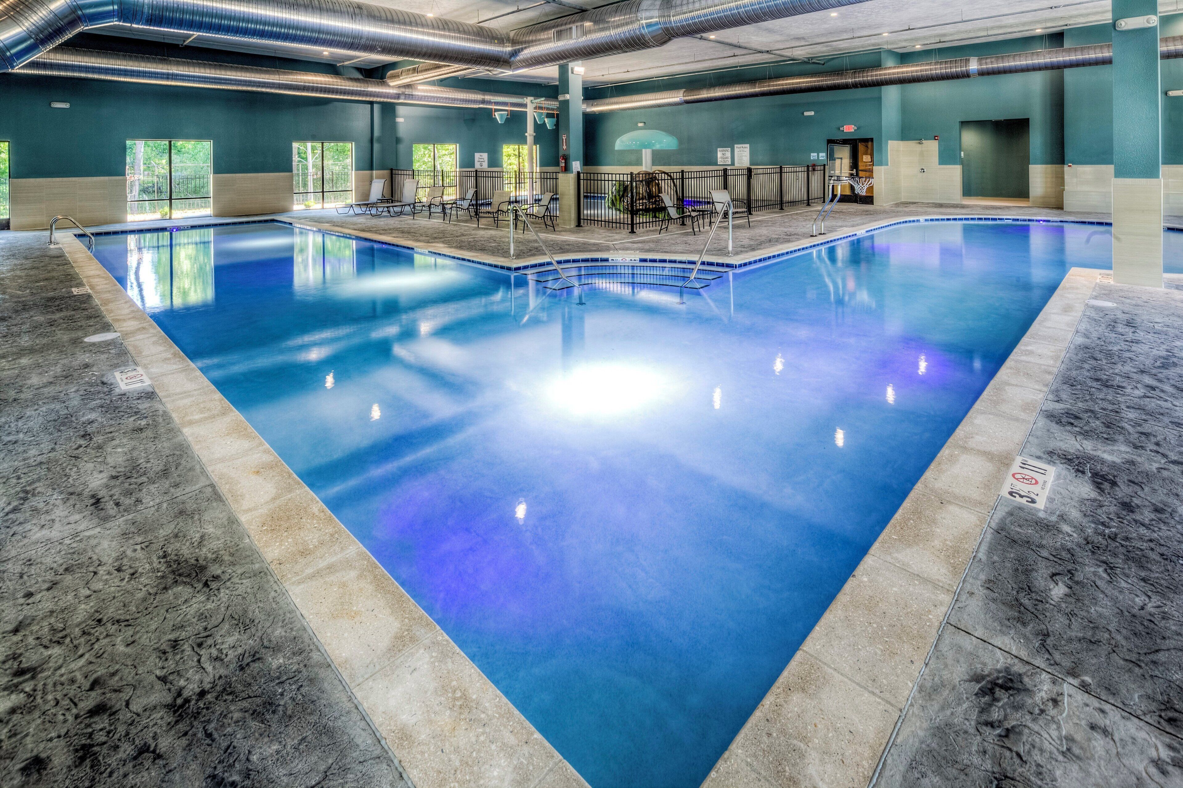 Una piscina techada
