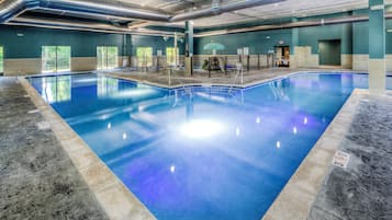 Una piscina techada