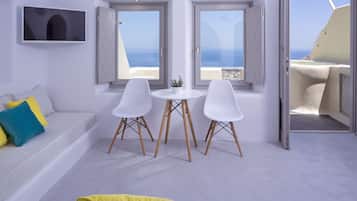Junior Suite, Heated Tub, Sea View | View from room