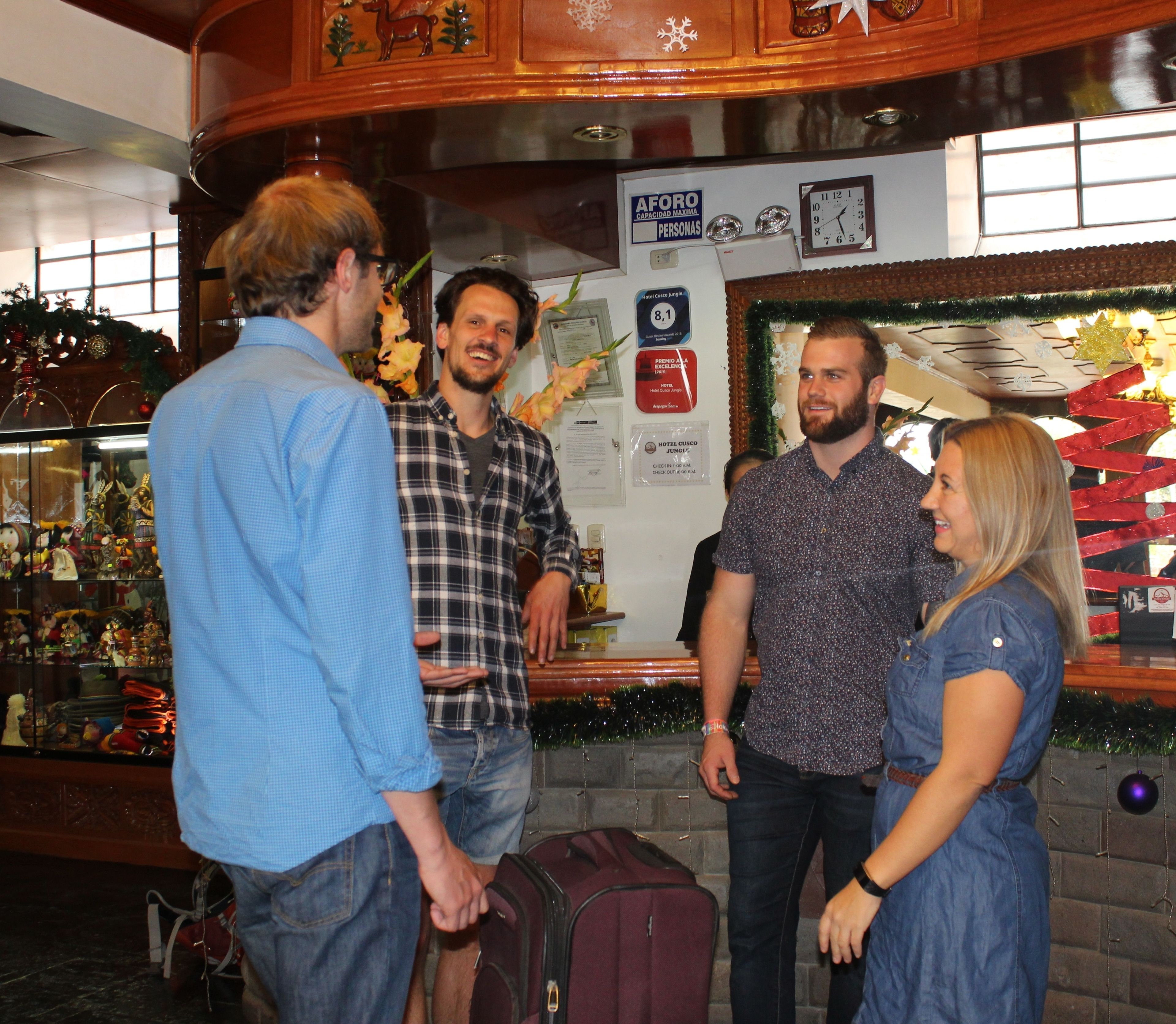 check-in/check-out kiosk