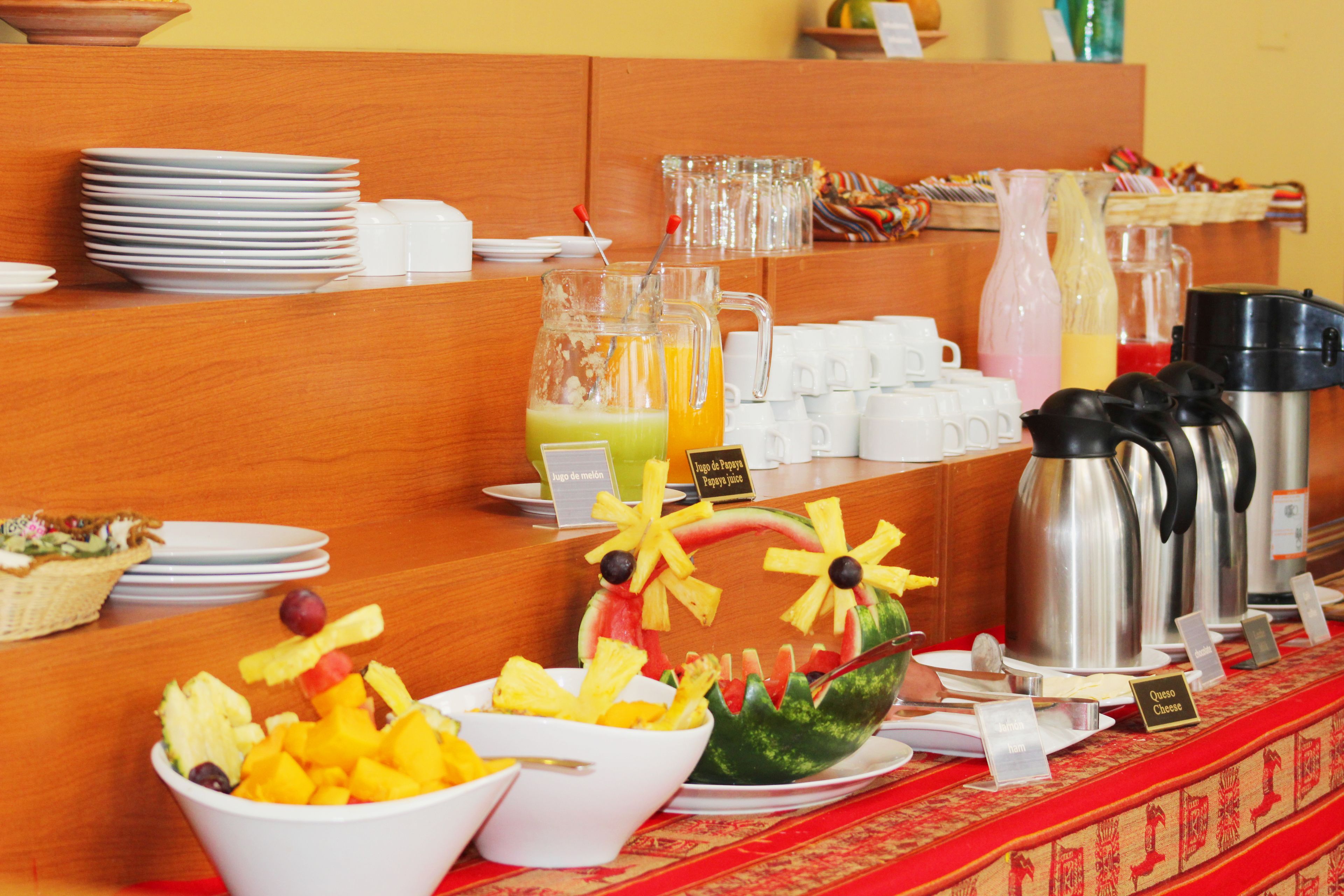 daily buffet breakfast (usd 10 per person)