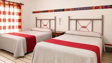 Tempur-Pedic beds, laptop workspace, iron/ironing board, free WiFi