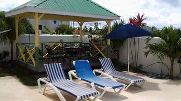 Family Apartment, 3 Bedrooms, Accessible, Pool View (Hibiscus) | Premium bedding, in-room safe, iron/ironing board, cribs/infant beds