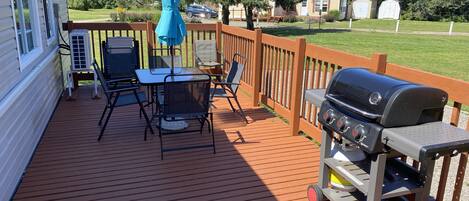 ChaumiÚre supérieure, 2 chambres | Terrasse/patio