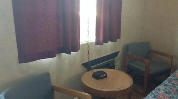 Room, 2 Double Beds | Living room | LED TV