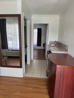 Standard Room, 1 King Bed, Non Smoking | Desk, iron/ironing board, free WiFi, bed sheets