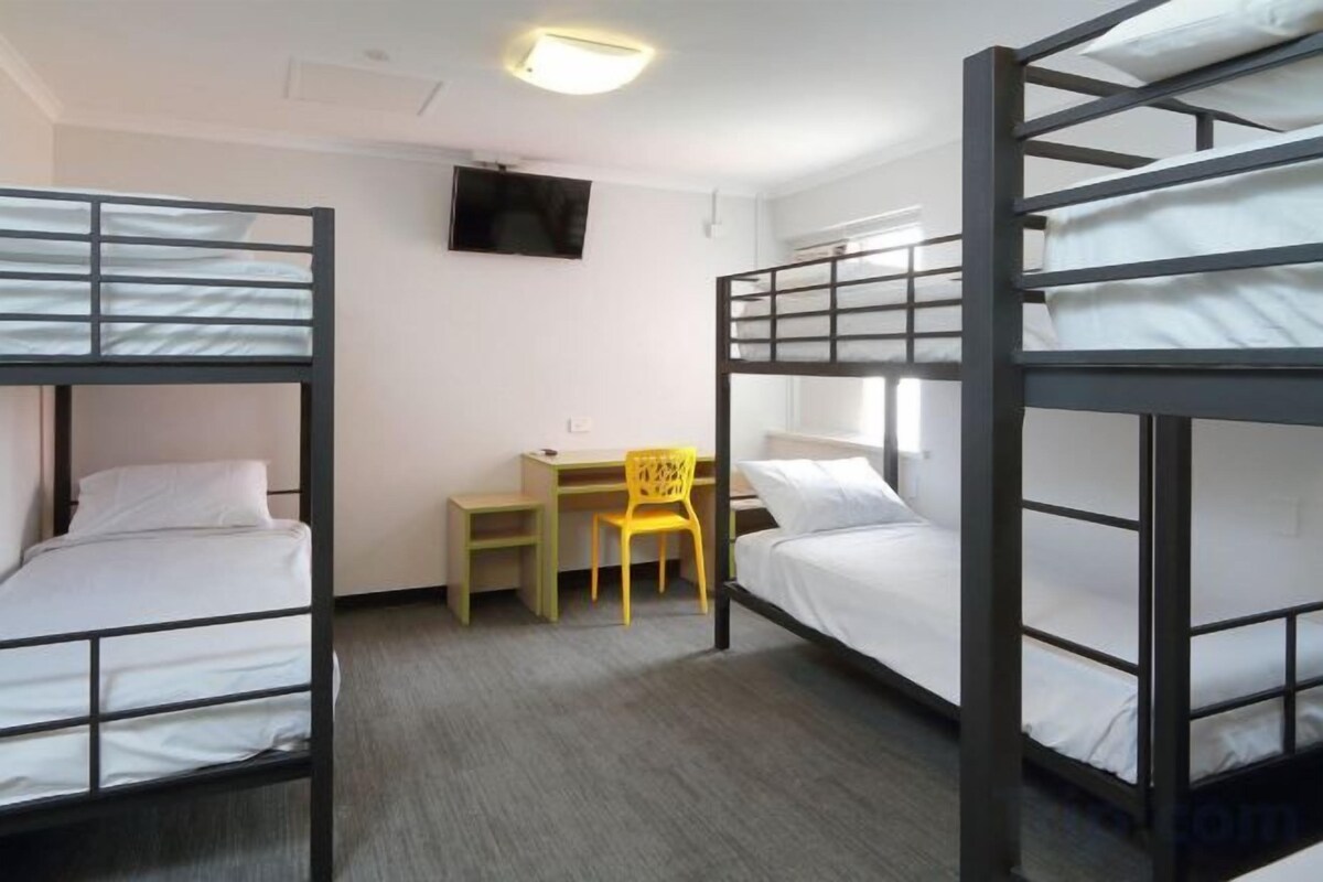 Desk, WiFi (free), bed sheets