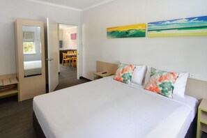 Apartemen, 1 kamar tidur | Meja kerja, Wi-Fi gratis, dan seprai linen
