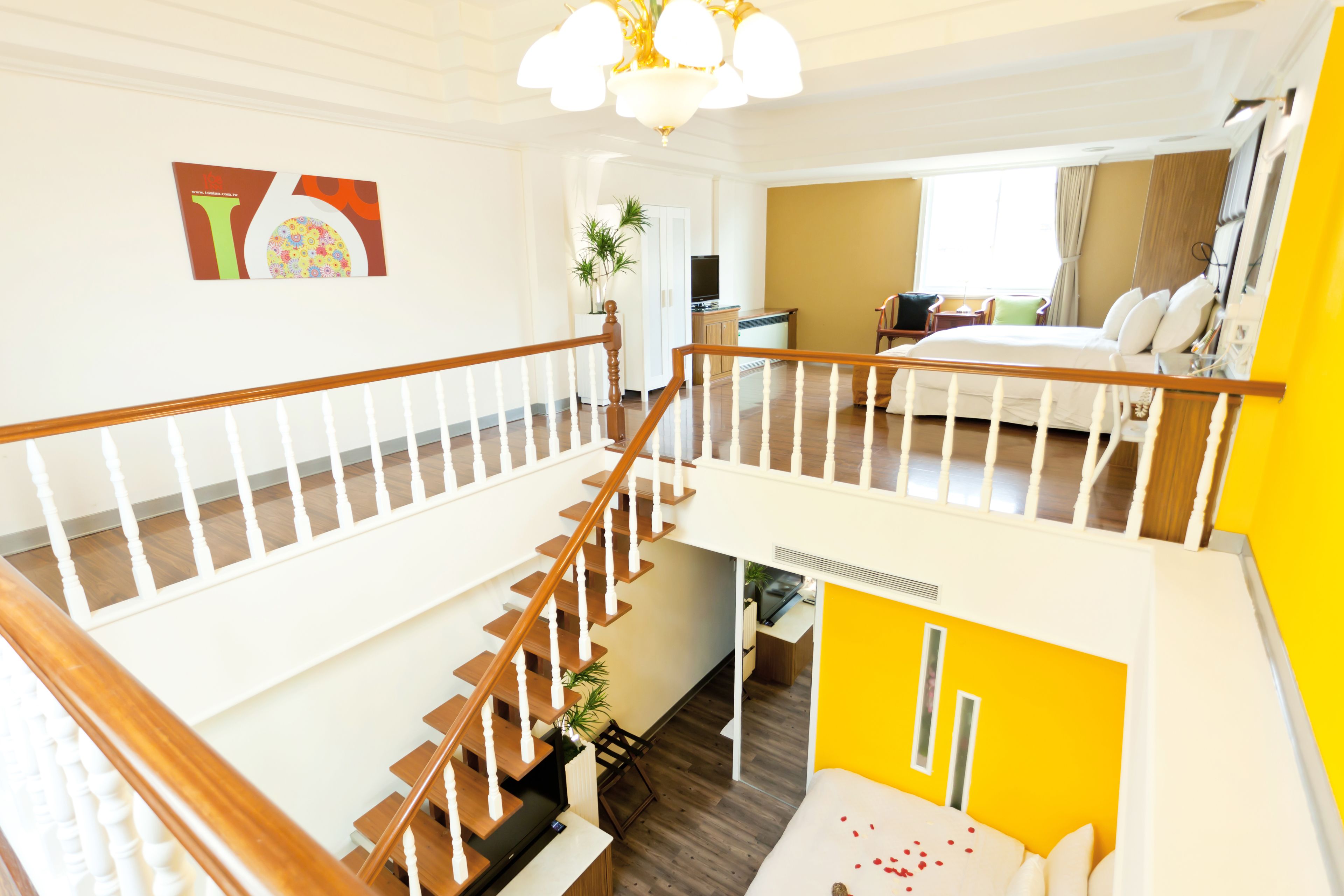 family loft | free minibar, individually decorated, desk, blackout curtains