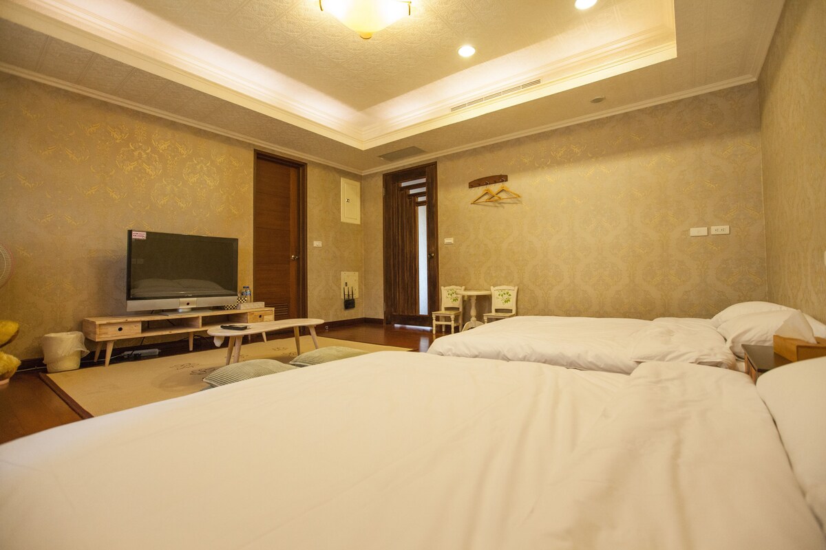 Chambre Élite Double ou avec lits jumeaux, salle de bains privée