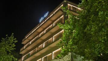 Majoituspaikan sisäänkäynti