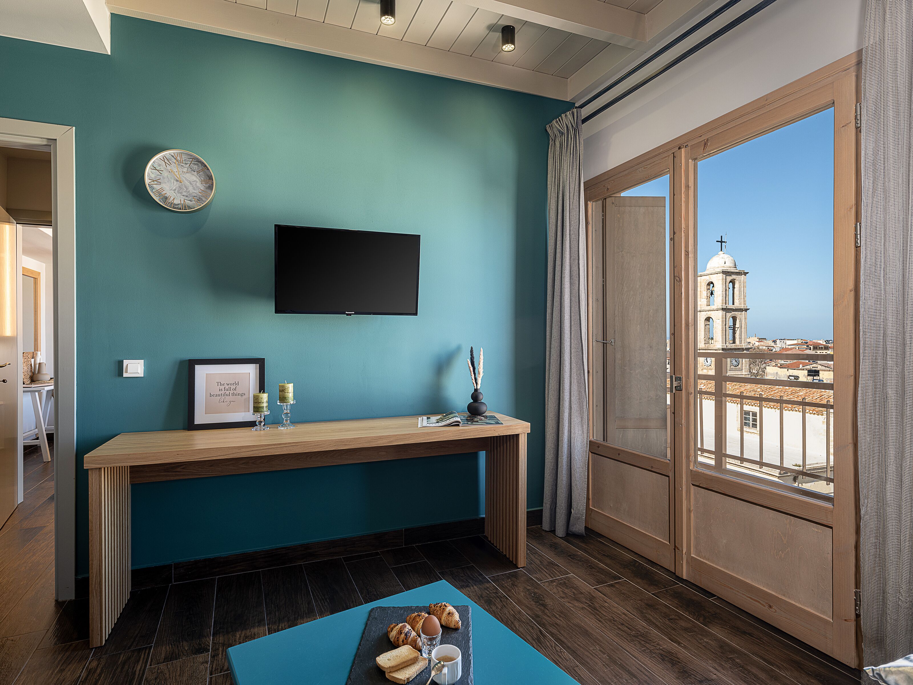 Phòng Suite, 1 phòng ngủ | Chăn bông, két bảo mật tại phòng, bàn 