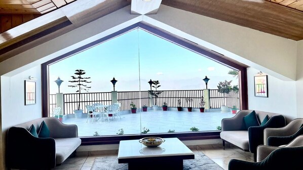 Sala de estar en el lobby