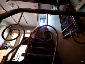 Blick von der Unterkunft