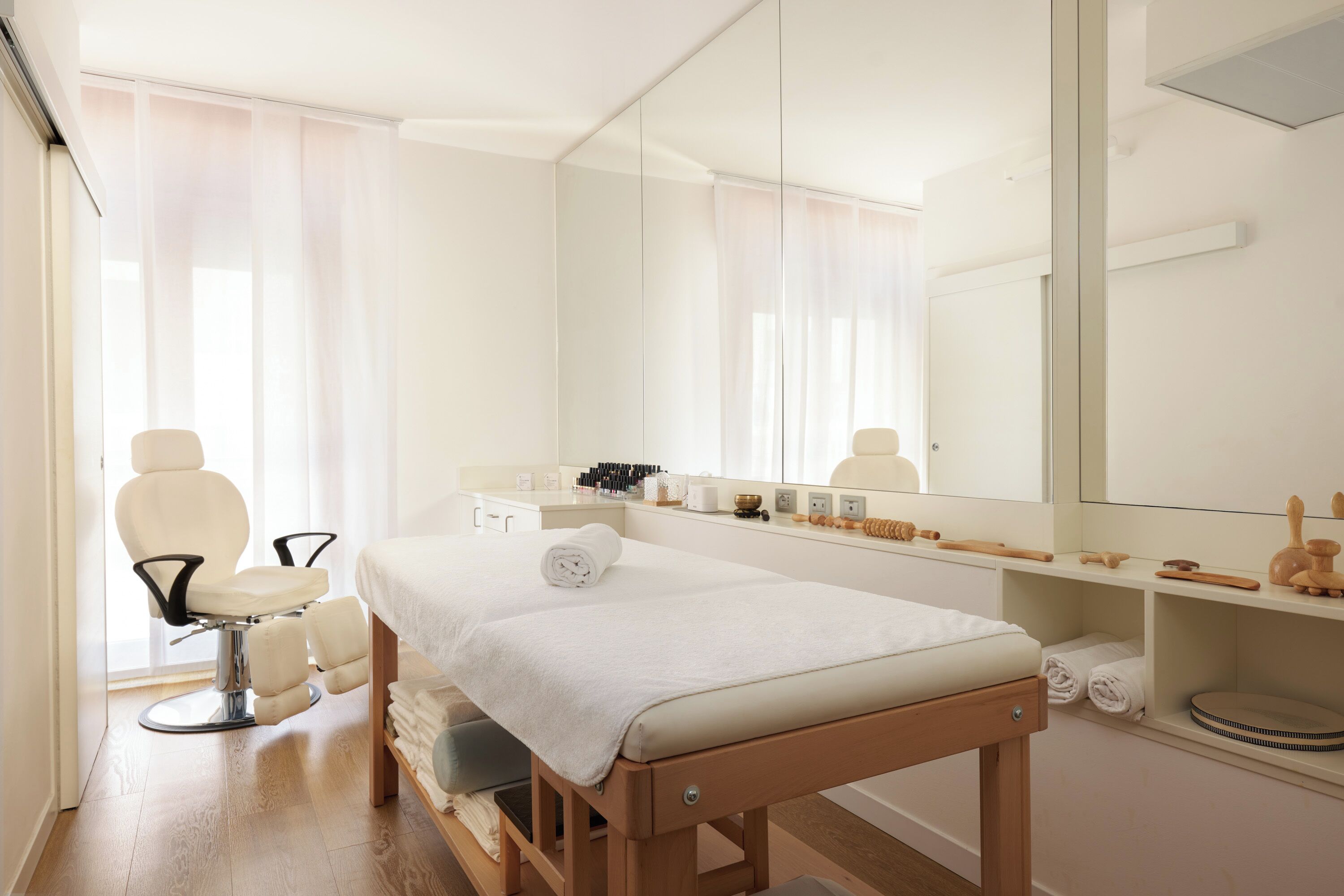 Body treatments, facials, manicures and pedicures