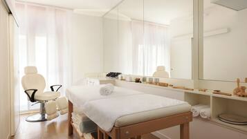 Body treatments, facials, manicures and pedicures