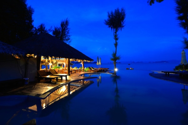 Uitzicht vanuit accommodatie