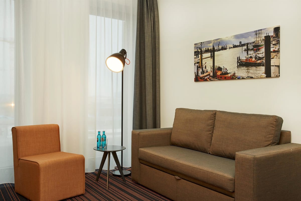1 habitación y ropa de cama hipoalergénica