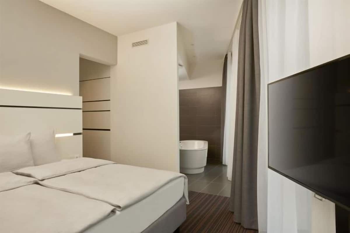1 slaapkamer, hypoallergeen beddengoed, een gratis minibar