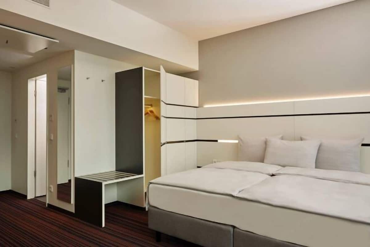 1 slaapkamer, hypoallergeen beddengoed, een gratis minibar