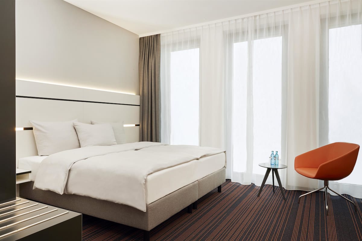 1 habitación y ropa de cama hipoalergénica
