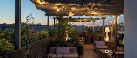 Terrasse sur le toit