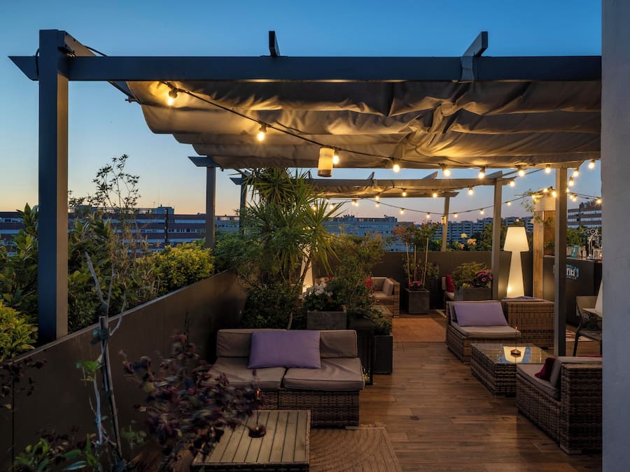Rooftop terrace