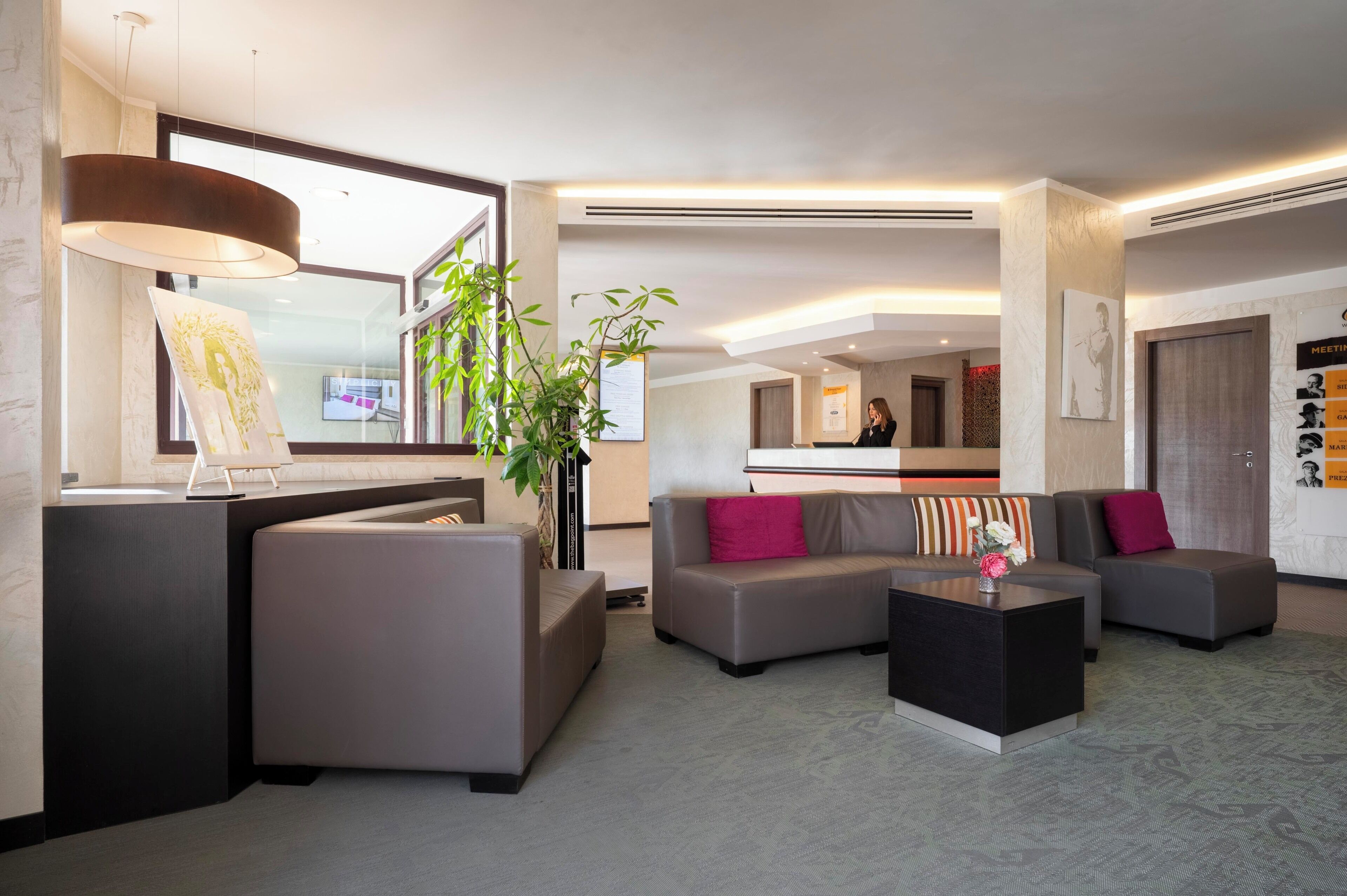 Sitzecke in der Lobby