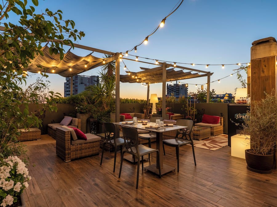 Rooftop terrace