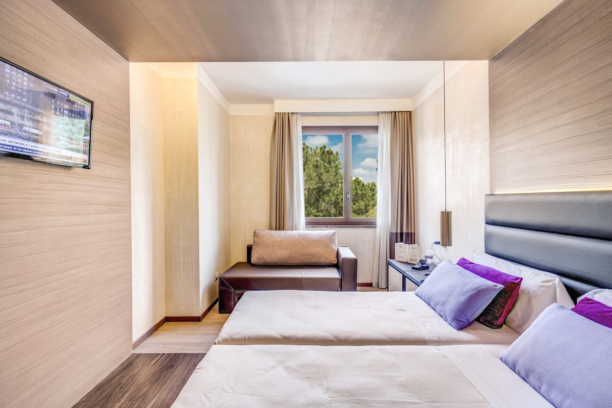 In-room safe, desk, blackout curtains, soundproofing
