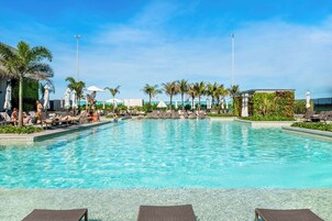 2 outdoor pools, cabanas (surcharge), pool umbrellas