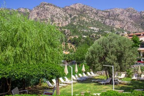 Blick auf den Garten