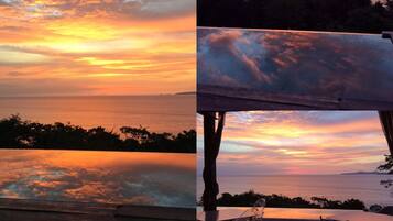 位於海灘上、釣魚