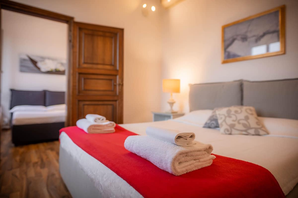 Appartement (Leonardo) | 1 slaapkamer, Italiaanse Frette-lakens, luxe beddengoed