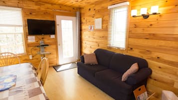 Deluxe Cottage, 1 Bedroom (1 queen and 1 double bed) (#23) | Living area