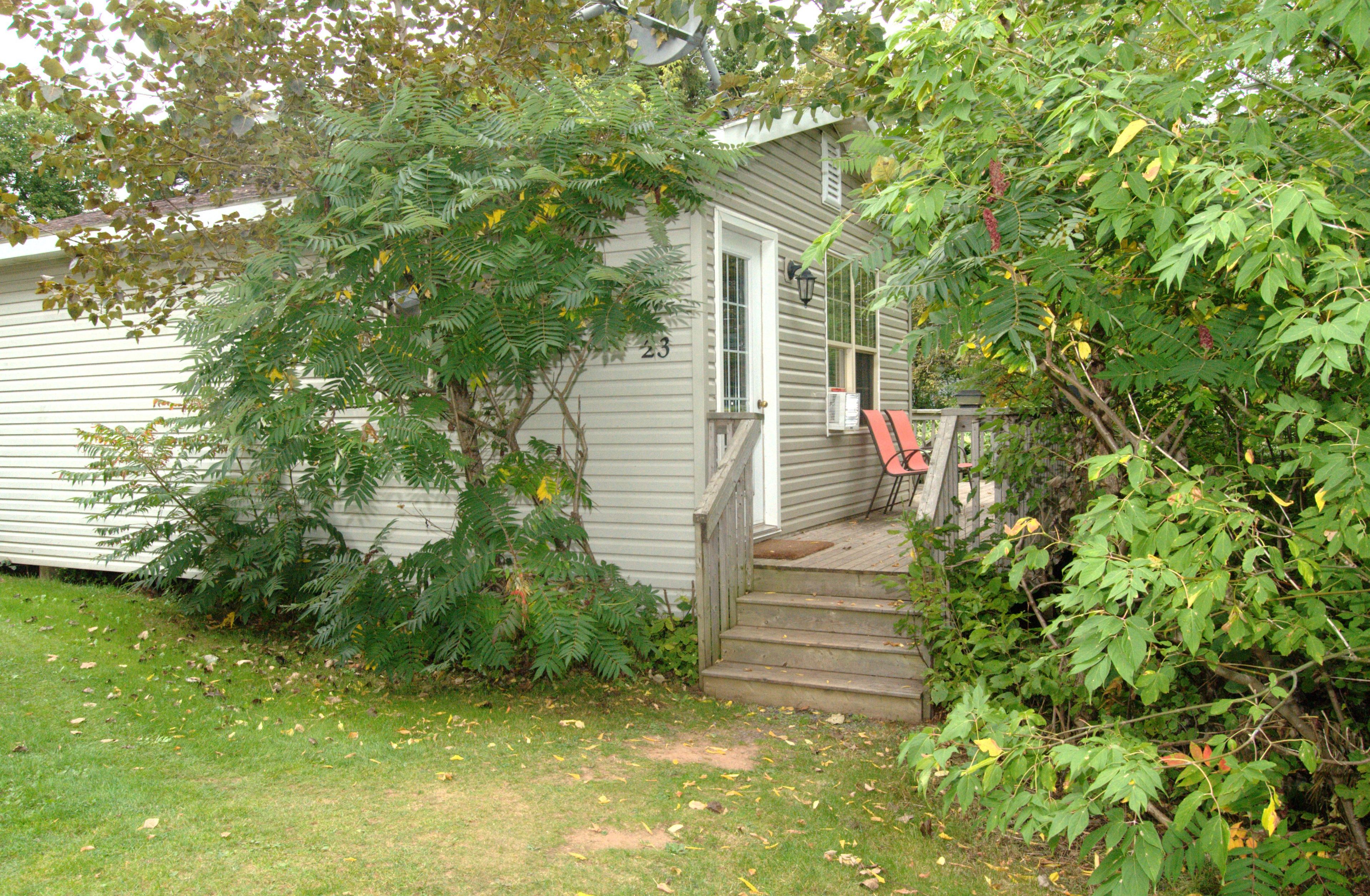 Deluxe Cottage, 1 Bedroom (1 queen and 1 double bed) (#23) | Terrasse/gårdhave
