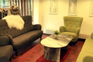Sala de estar en el lobby
