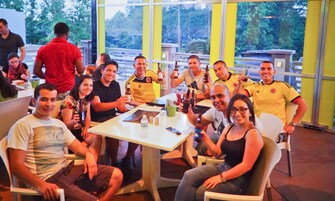 Se sirven desayunos y cenas, cocina americana