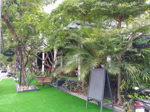 Fassade der Unterkunft