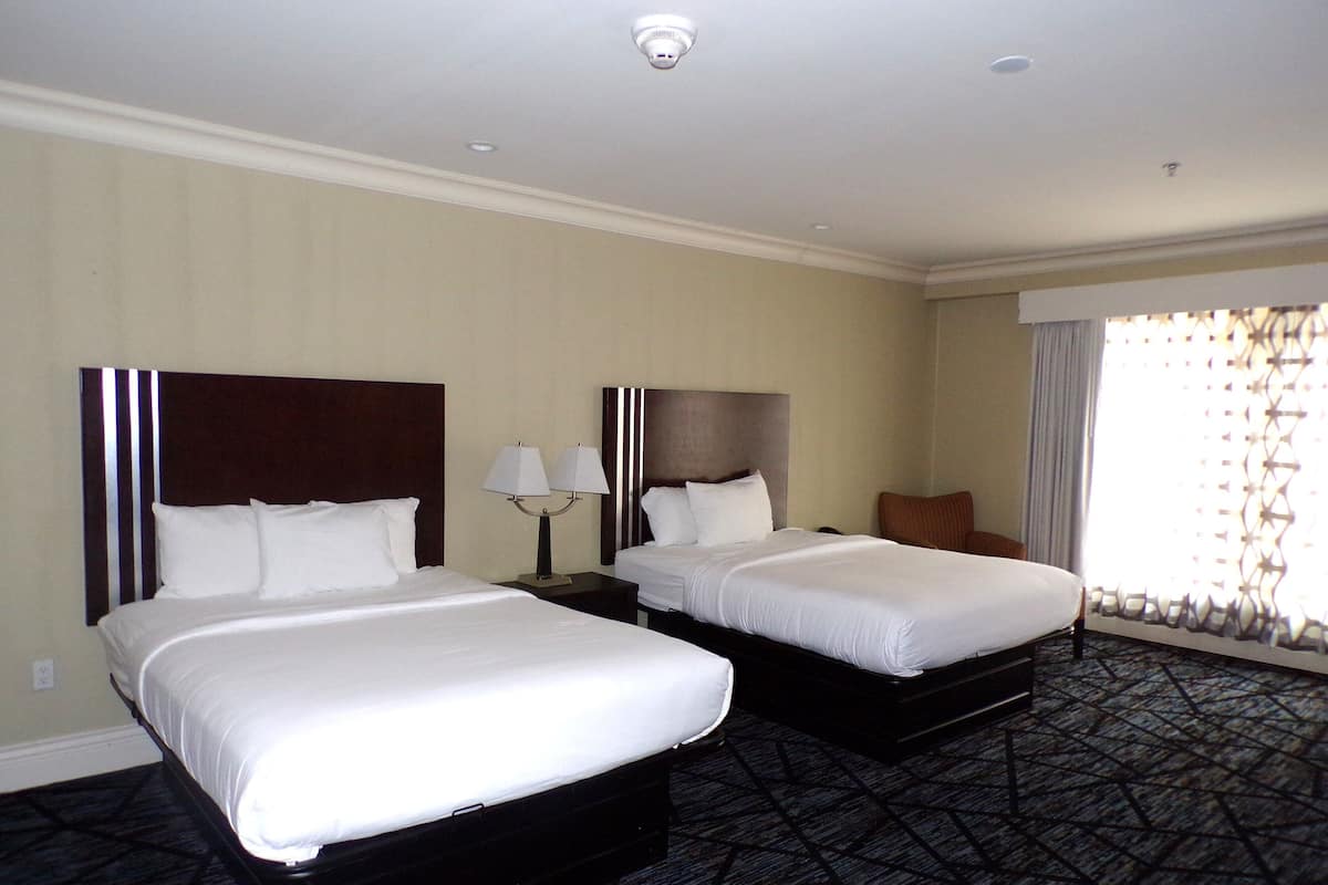 Standard Room, 2 Queen Beds | Individually decorated, desk, laptop workspace, iron/ironing board