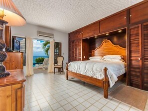 Villa Premium, 4 chambres, piscine privée, vue océan | 1 chambre, literie de qualité supérieure, fer et planche à repasser